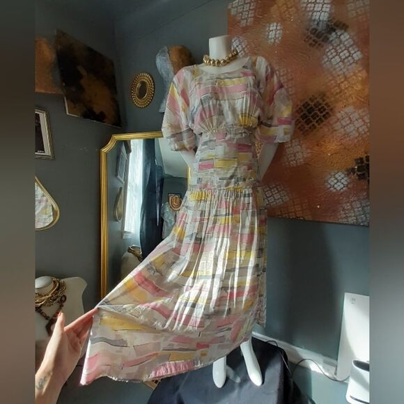 Moon River Viscose Blend Voluminous Maxi Dress - Picture 8 of 16